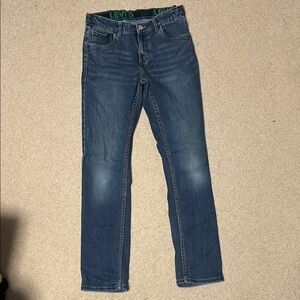 Levi's Blue Slim Jeans with Adjustable Waistband